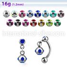 bner8 micro curved barbells surgical steel 316l eyebrow
