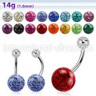bnfr10 belly rings surgical steel 316l belly button