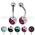 bnfr8y belly rings surgical steel 316l belly button