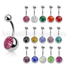 bnmtj15 belly rings surgical steel 316l belly button