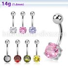 bnrdz belly rings surgical steel 316l belly button