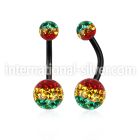 bnt2frgr belly rings anodized surgical steel 316l belly button
