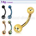 bnts belly rings anodized surgical steel 316l belly button