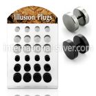 bripf3 cheaters  illusion plugs and tapers anodized surgical steel 316l belly button