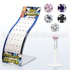 brlbi36 labrets lip rings bioflex ptfe labrets chin