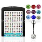 brmix17 belly rings surgical steel 316l belly button