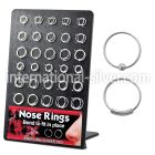 brnhm2 nose hoop silver 925 nose