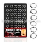 brnhm3 nose hoop silver 925 nose