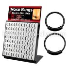 brnhmx16 nose hoop silver 925 