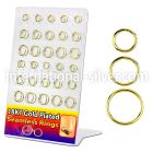 brnhp19 seamless segment rings silver 925 nose