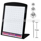 brnymc7 bend it to fit nose studs silver 925 nose