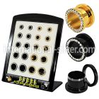 brpg148a tunnels gauges anodized surgical steel 316l ear lobe