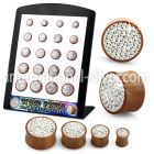 brpg172 plugs gauges organic body jewelry ear lobe