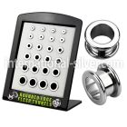 brpg17 tunnels gauges surgical steel 316l ear lobe