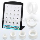 brpg189 tunnels gauges organic body jewelry ear lobe