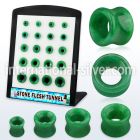 brpg191 tunnels gauges organic body jewelry ear lobe