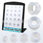 brpg192 tunnels gauges organic body jewelry ear lobe