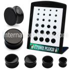 brpg195 plugs gauges organic body jewelry ear lobe