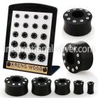 brpg206 tunnels gauges organic body jewelry ear lobe