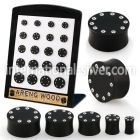 brpg207 tunnels gauges organic body jewelry ear lobe