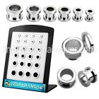 brpg5 tunnels gauges surgical steel 316l ear lobe