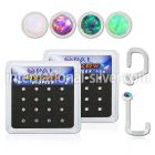 bxbinswo l shape nose studs bioflex ptfe nose