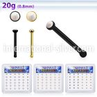 bxbop4 nose bone surgical steel 316l nose