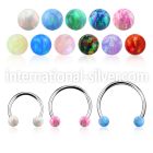 cbeop3ss surgical steel circular barbells ear othersear lobe eyebrow helix nose piercing