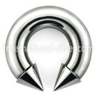 cbrcn00 horseshoes surgical steel 316l belly button