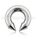 cbrcn0 horseshoes surgical steel 316l belly button