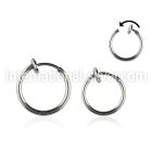 clpx fake illusion hoops others belly button