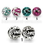 cmfr8 loose body jewelry parts surgical steel 316l belly button