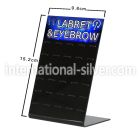 dac65 displays acrylic body jewelry belly button