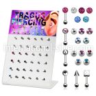dacb100 straight barbells surgical steel 316l tragus