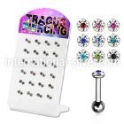 dacb118 straight barbells surgical steel 316l 