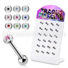 dacb118 straight barbells surgical steel 316l 