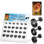 dacb125 cheaters  illusion plugs and tapers anodized surgical steel 316l ear lobe