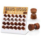 dacb158 cheaters  illusion plugs and tapers organic body jewelry ear lobe