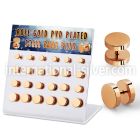 dacb211 cheaters  illusion plugs and tapers anodized surgical steel 316l ear lobe