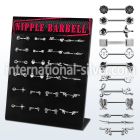 danp2 straight barbells surgical steel 316l nipple