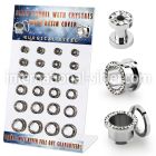 dapg101a tunnels gauges surgical steel 316l ear lobe