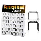 dapg177 tapers anodized surgical steel 316l ear lobe