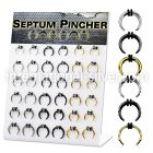 dapg182 tapers surgical steel 316l ear lobe