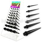 dapg46a board of black acrylic taper with double rubber o ring