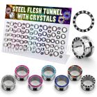 dapg62 tunnels gauges surgical steel 316l ear lobe