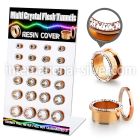 dapg74c tunnels gauges anodized surgical steel 316l ear lobe