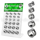 dapg9 tunnels gauges surgical steel 316l ear lobe