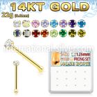 dgnb22 nose bone gold nose