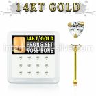 dgnb3 nose bone gold nose