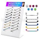 dind23 surface piercing anodized surgical steel 316l surface piercings